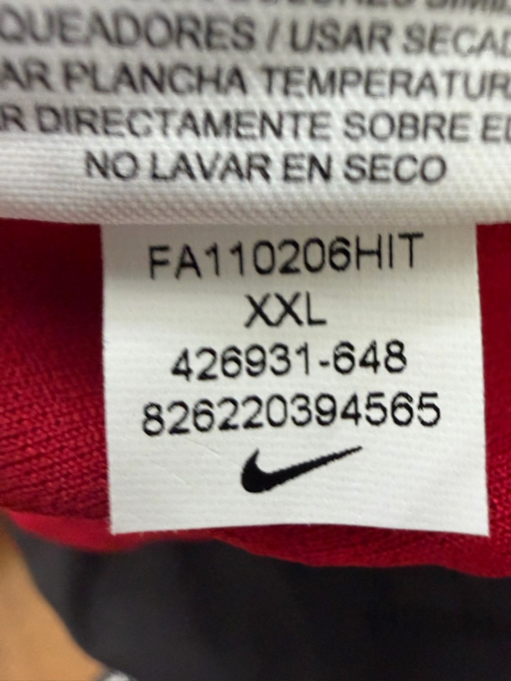 NWT 2XL Nike Basketball Shorts Men XXL Red Black Mesh 12” Inseam Loose Fit Y2K - Picture 10 of 10